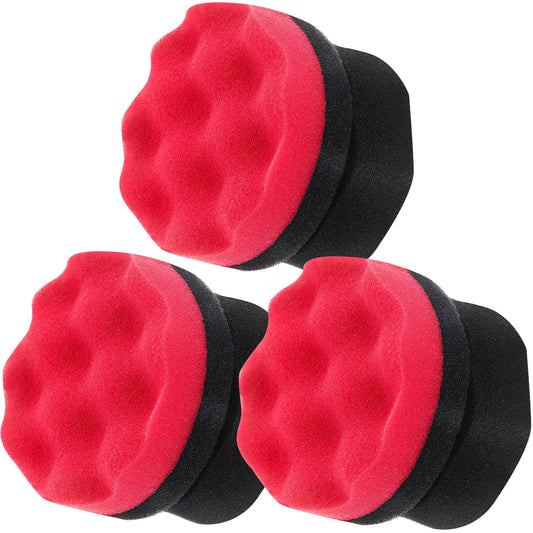 3 Pieces Tire Shine Applicator Tire Dressing Applicator Pads Tire Sponge Applicator Foam Tire Gel Wet Applicator Car Detailing Reusable Cleaning Supplies for Tire Shine